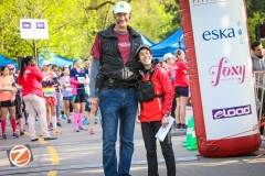 Toronto Women's Half Marathon - with race director Cory Freedman.